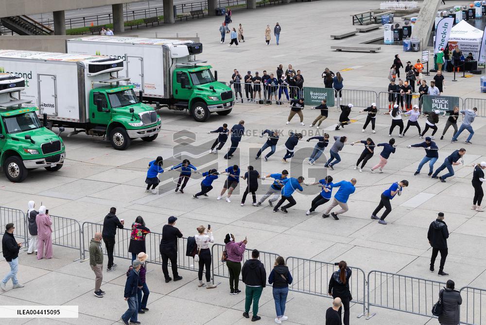 Second Harvest Truck Pull Challenge - Toronto