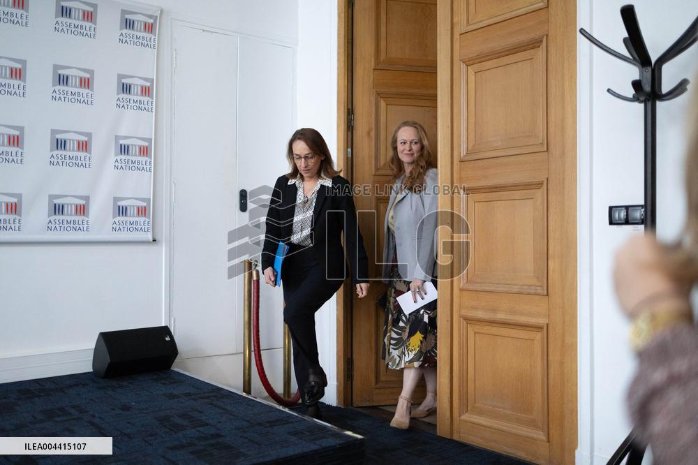 Committee of Inquiry into prevention of violence in schools gives a press conference - Paris RL