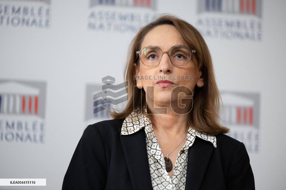 Committee of Inquiry into prevention of violence in schools gives a press conference - Paris RL