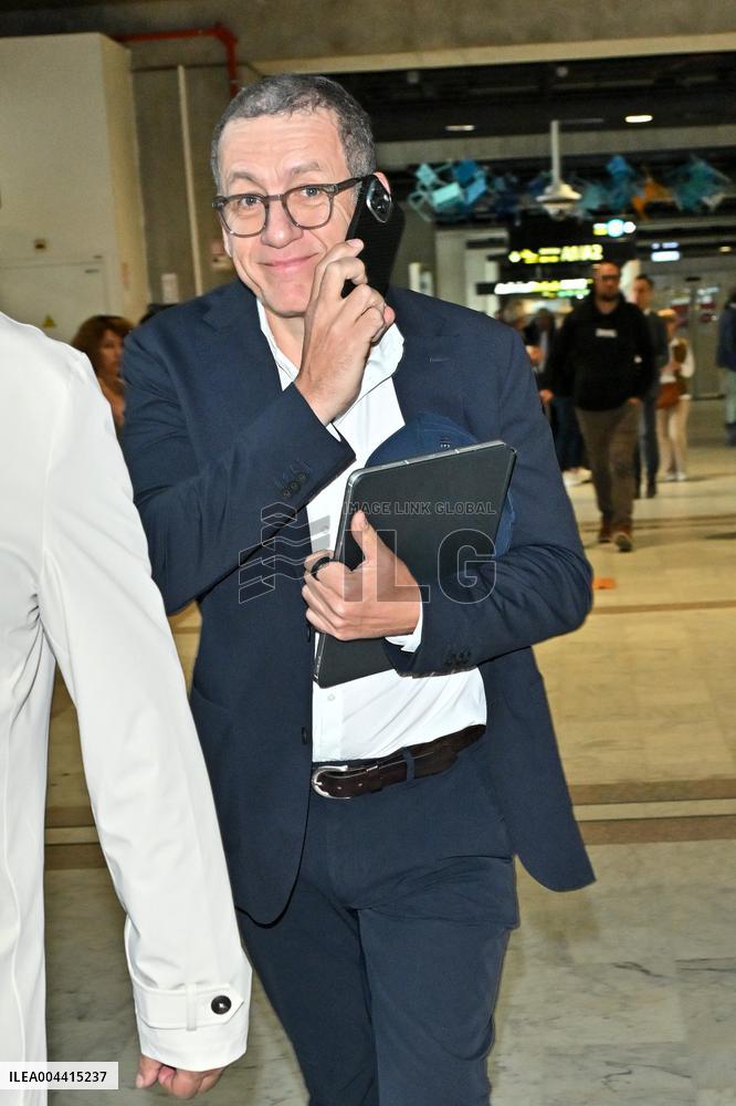 Cannes Dany Boon At Nice Airport JR