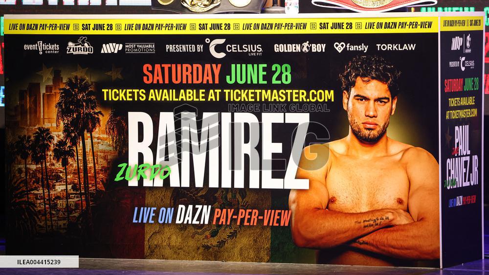 Jake Paul and Julio Cesar Chavez Jr Face Off at Press Conference - Hollywood