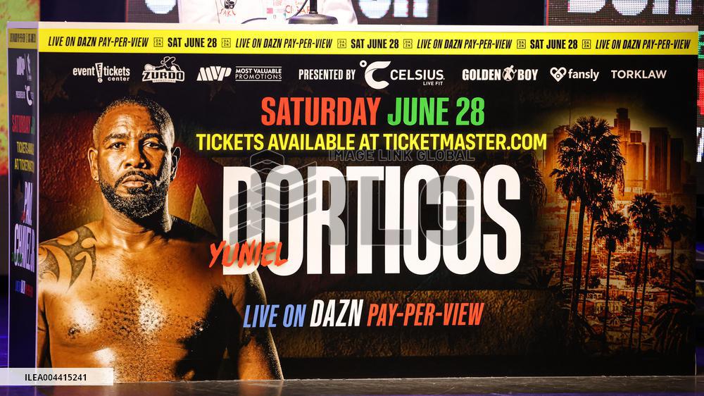 Jake Paul and Julio Cesar Chavez Jr Face Off at Press Conference - Hollywood