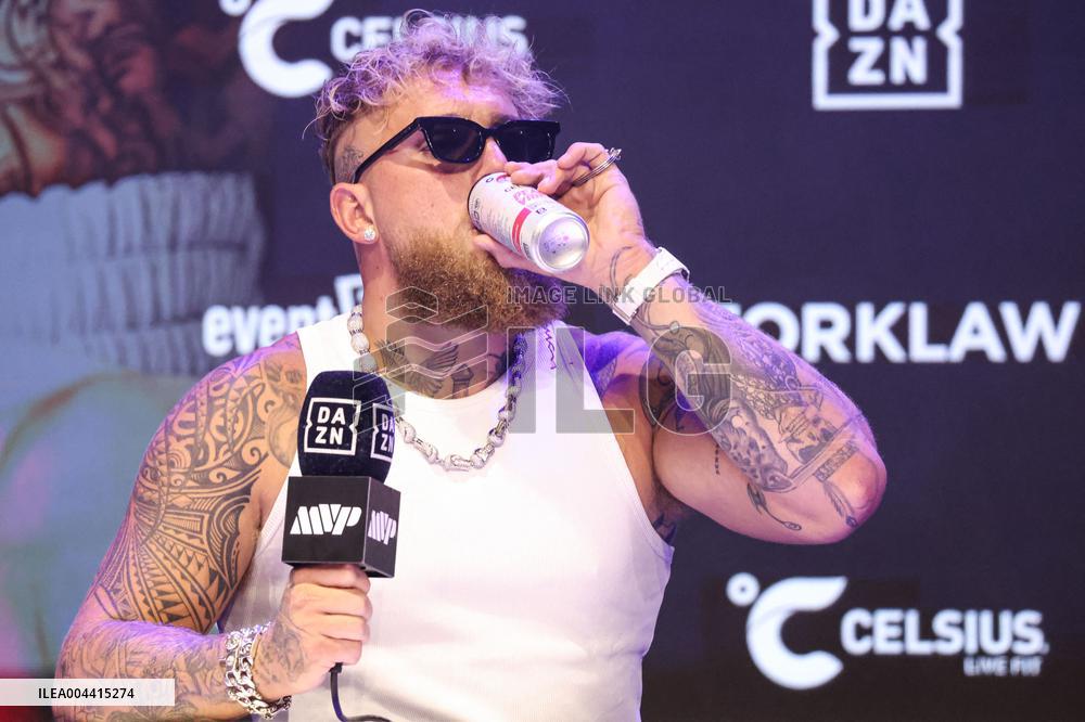 Jake Paul and Julio Cesar Chavez Jr Face Off at Press Conference - Hollywood