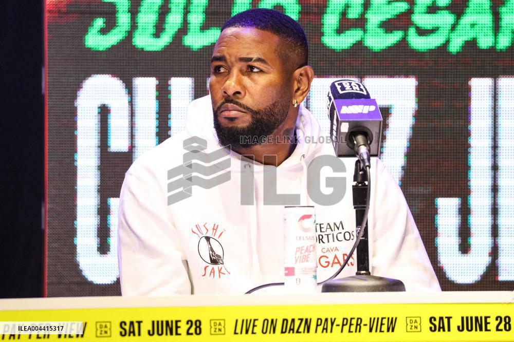 Jake Paul and Julio Cesar Chavez Jr Face Off at Press Conference - Hollywood