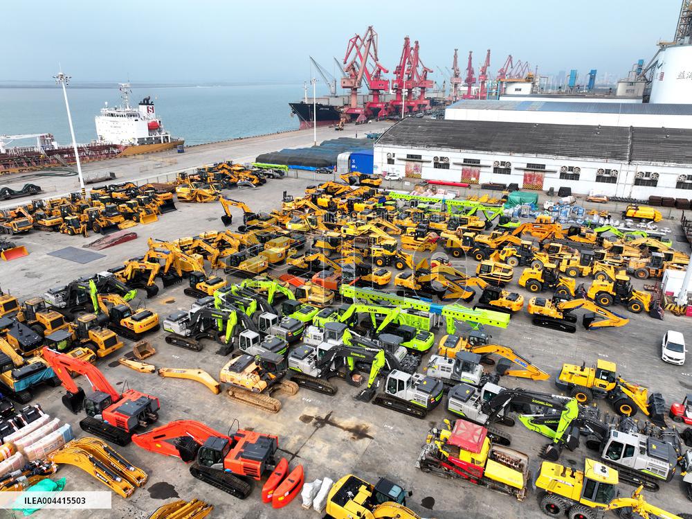 China Excavator Exports Soar