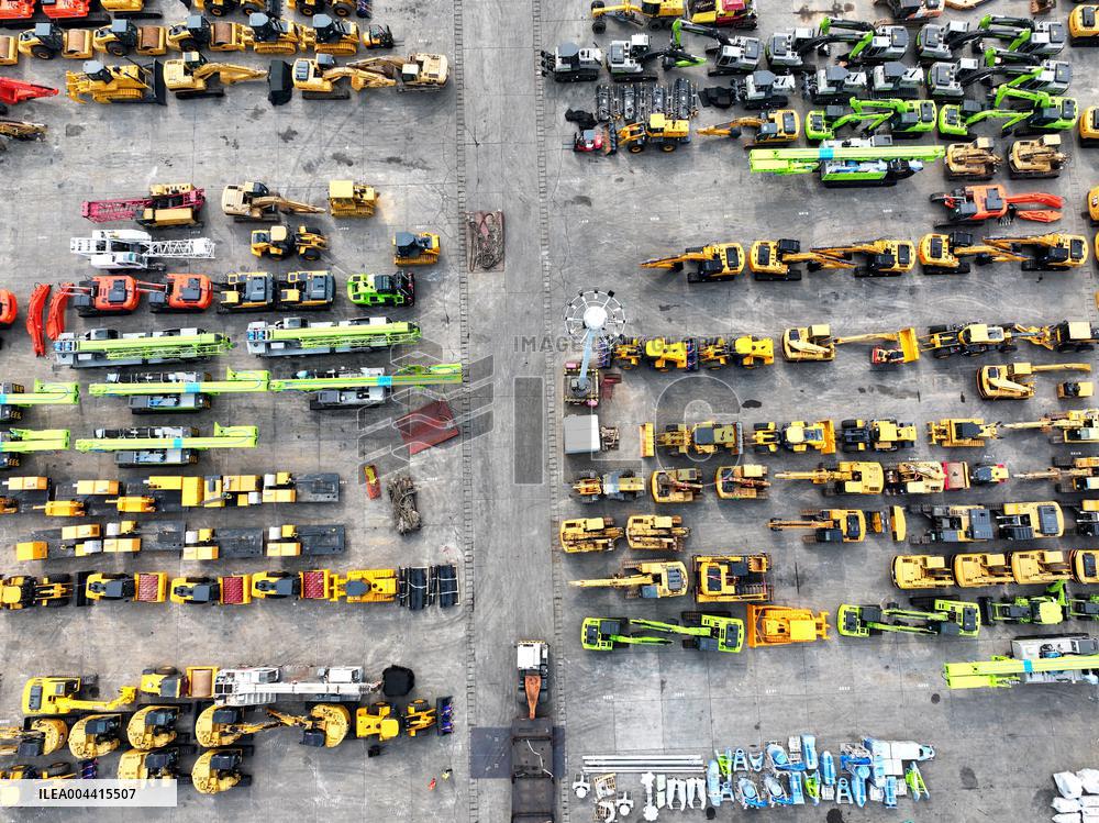 China Excavator Exports Soar