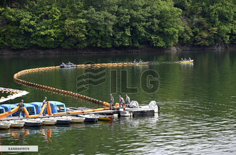 SDF trainer jet crashes