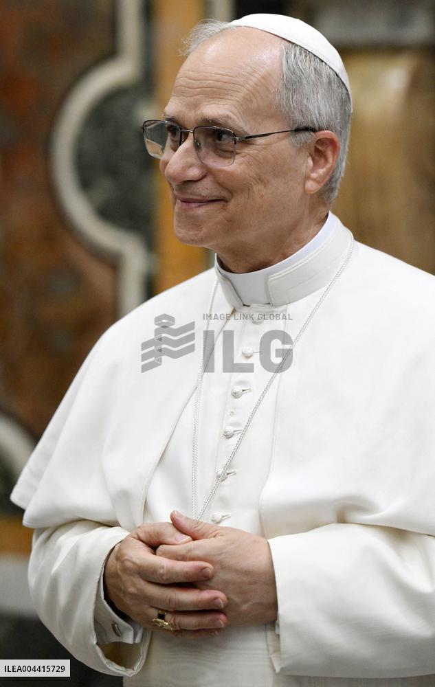 Pope Leo XIV Meets Brothers of the Christian Schools - Vatican