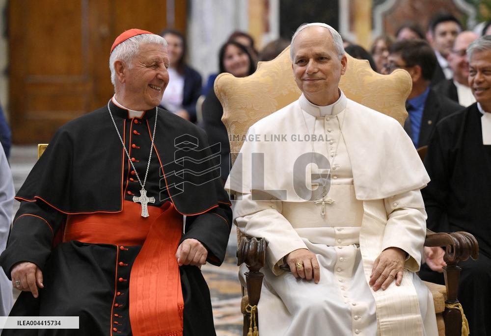 Pope Leo XIV Meets Brothers of the Christian Schools - Vatican