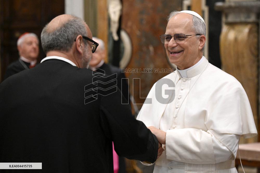 Pope Leo XIV Meets Brothers of the Christian Schools - Vatican