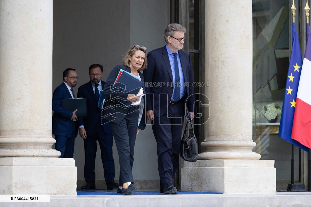 Weekly Cabinet Meeting - Paris