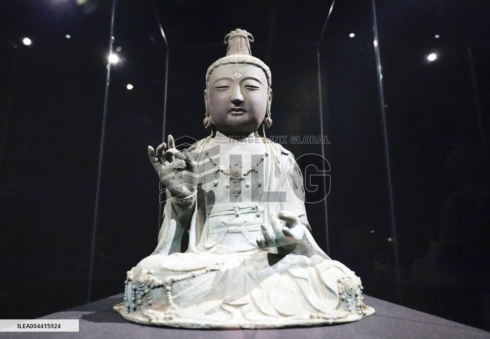 Stolen Buddha statue returned to Japan