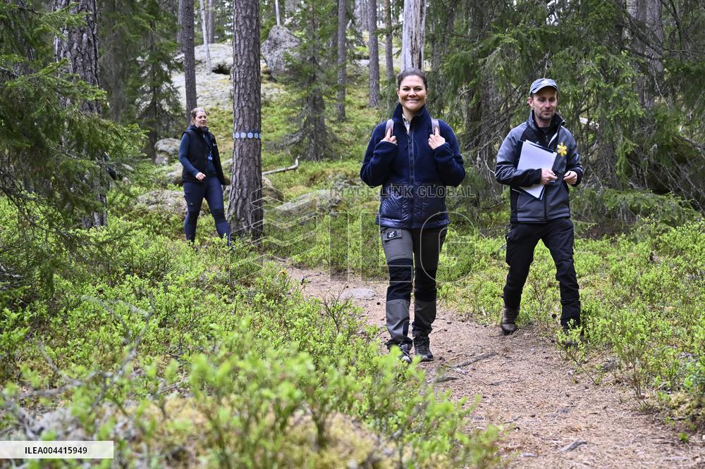 CROWN PRINCESS NORRA KVILLS NATIONAL PARK