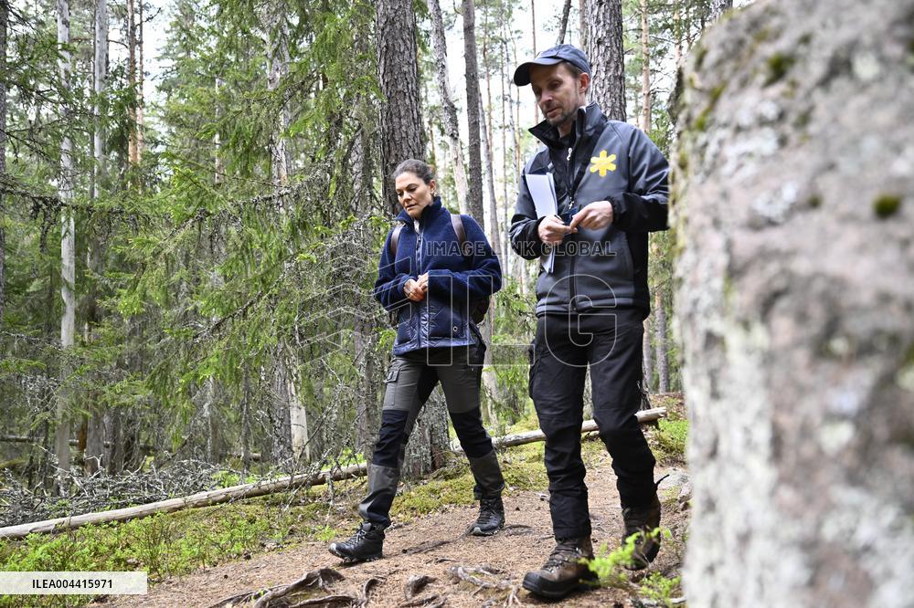 CROWN PRINCESS NORRA KVILLS NATIONAL PARK