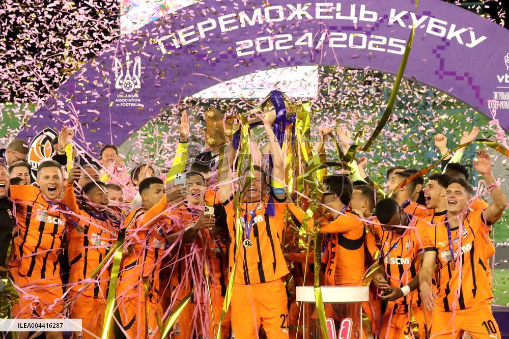 Shakhtar beats Dynamo to become 2024/25 Ukrainian Cup winners