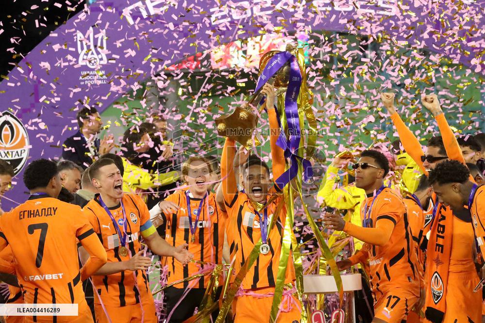 Shakhtar beats Dynamo to become 2024/25 Ukrainian Cup winners