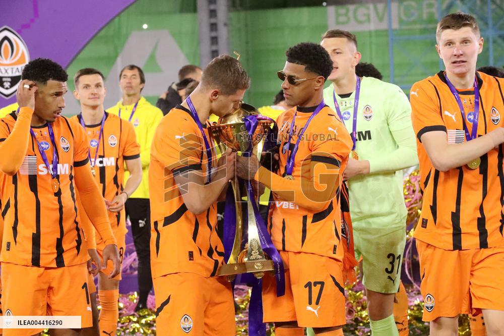 Shakhtar beats Dynamo to become 2024/25 Ukrainian Cup winners