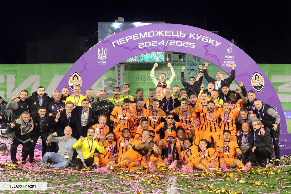 Shakhtar beats Dynamo to become 2024/25 Ukrainian Cup winners