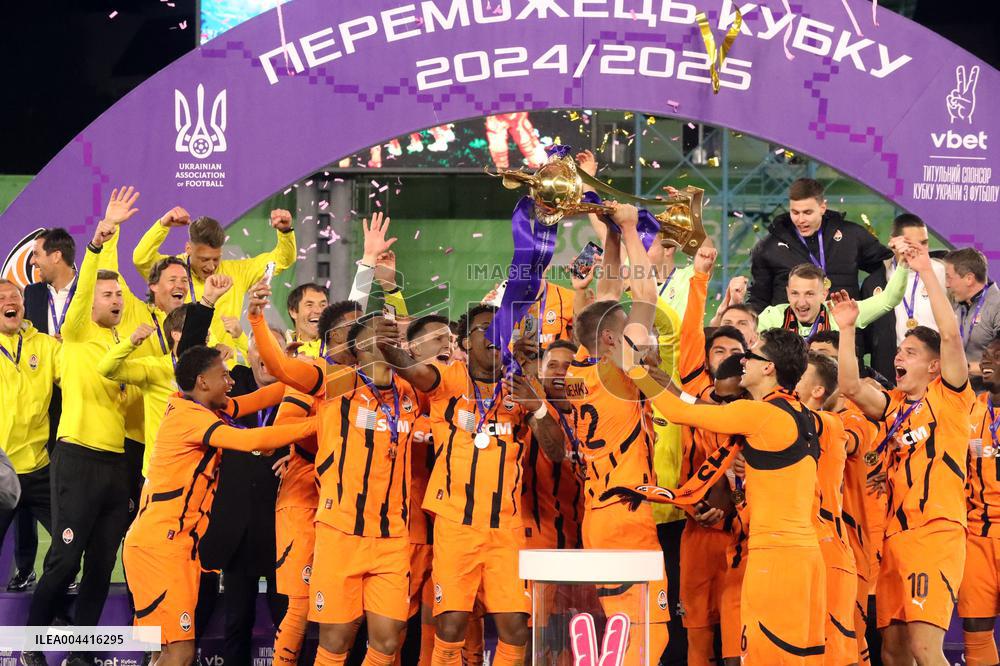 Shakhtar beats Dynamo to become 2024/25 Ukrainian Cup winners