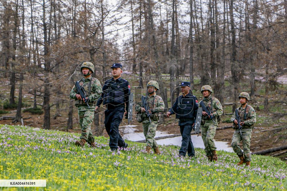 Border Patrol in Altay
