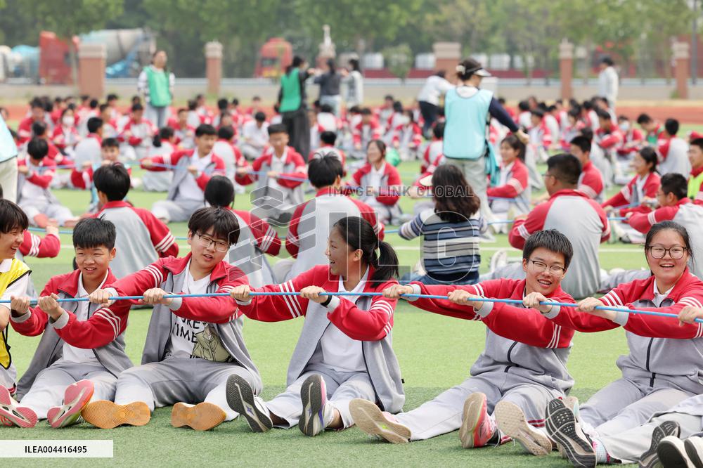 The Academic Test For The Junior High School Students Stress Relief