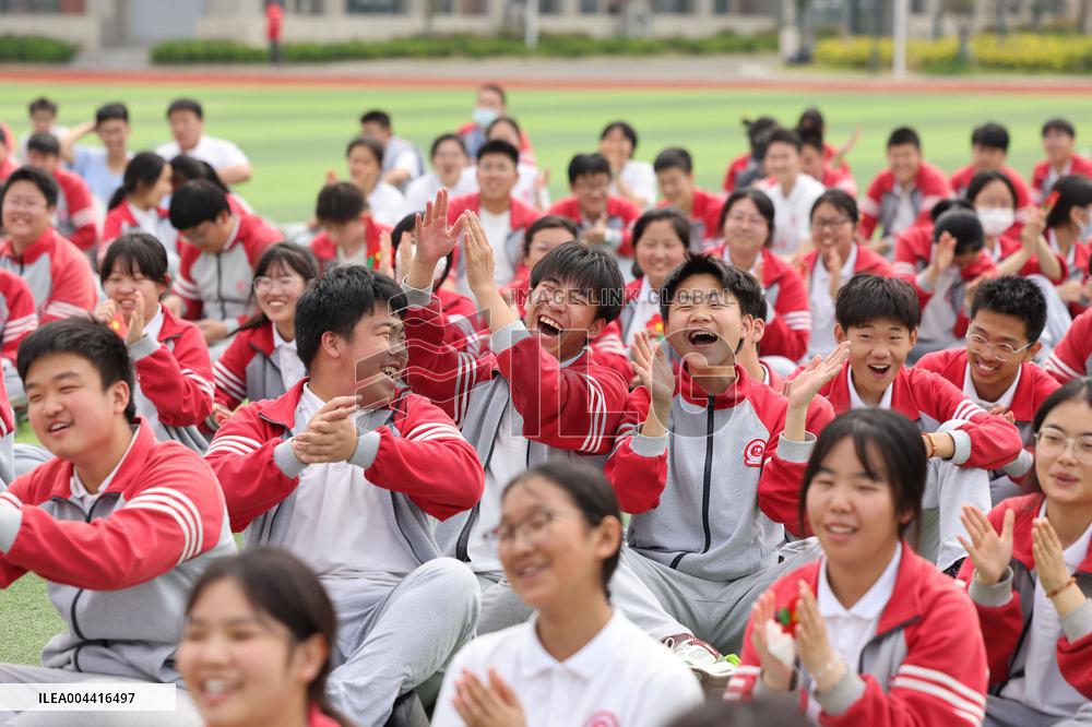 The Academic Test For The Junior High School Students Stress Relief