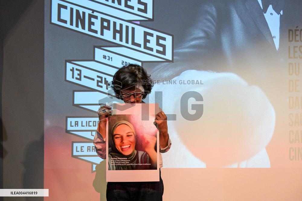 Cannes - Screening Put Your Soul on Your Hand and Walk