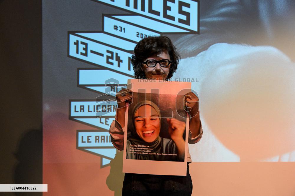 Cannes - Screening Put Your Soul on Your Hand and Walk