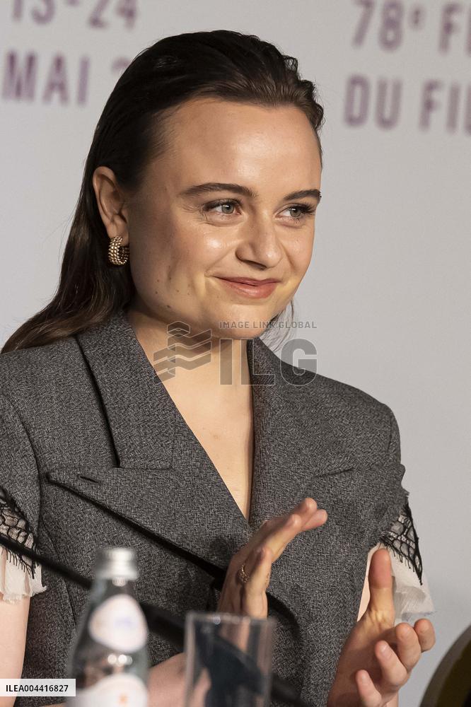 Cannes - Sound of Falling Press Conference