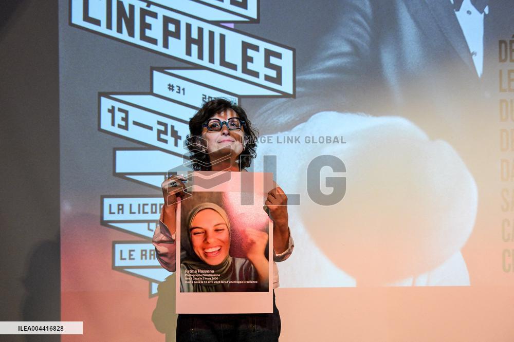 Cannes - Screening Put Your Soul on Your Hand and Walk