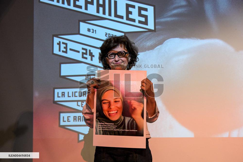 Cannes - Screening Put Your Soul on Your Hand and Walk