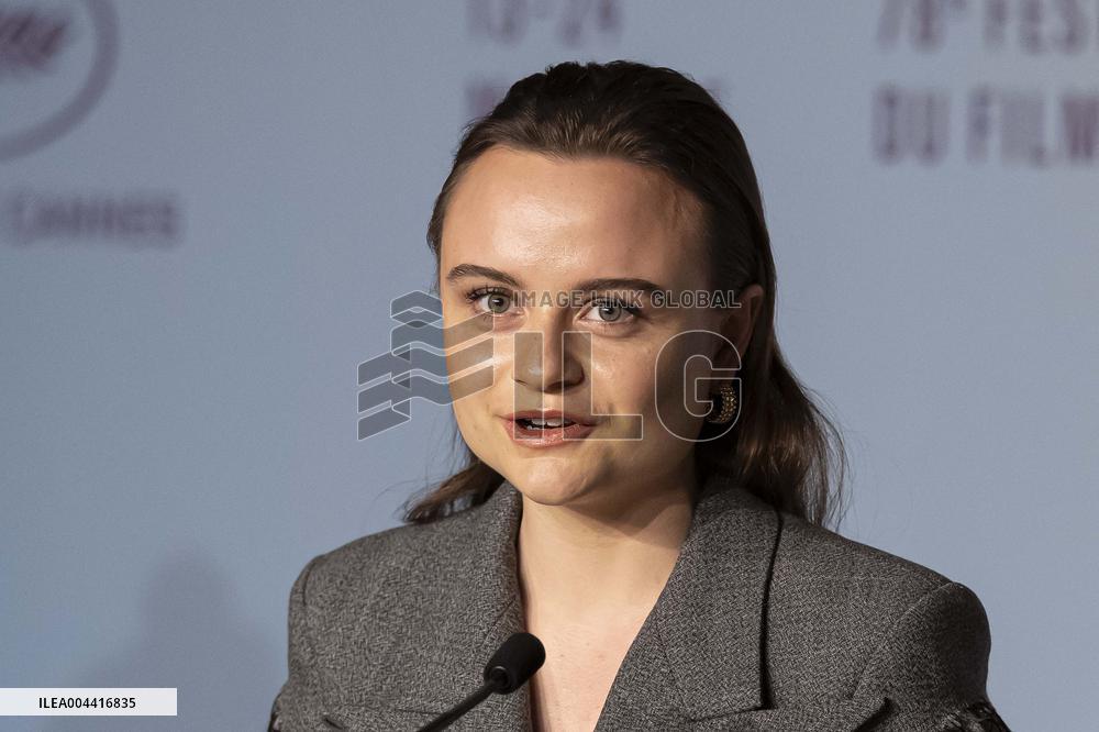 Cannes - Sound of Falling Press Conference