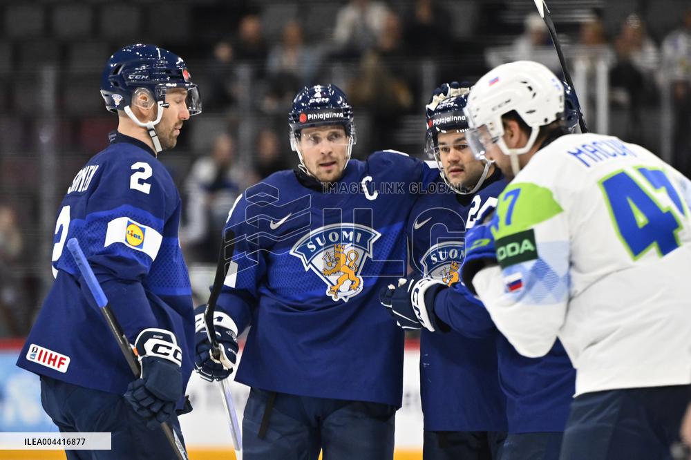 ICE HOCKEY WC FINLAND-SLOVENIA
