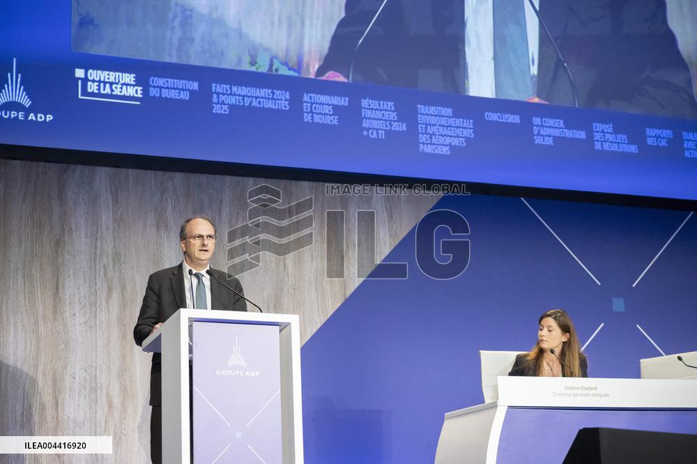 ADP Group General Meeting of Shareholders - Paris