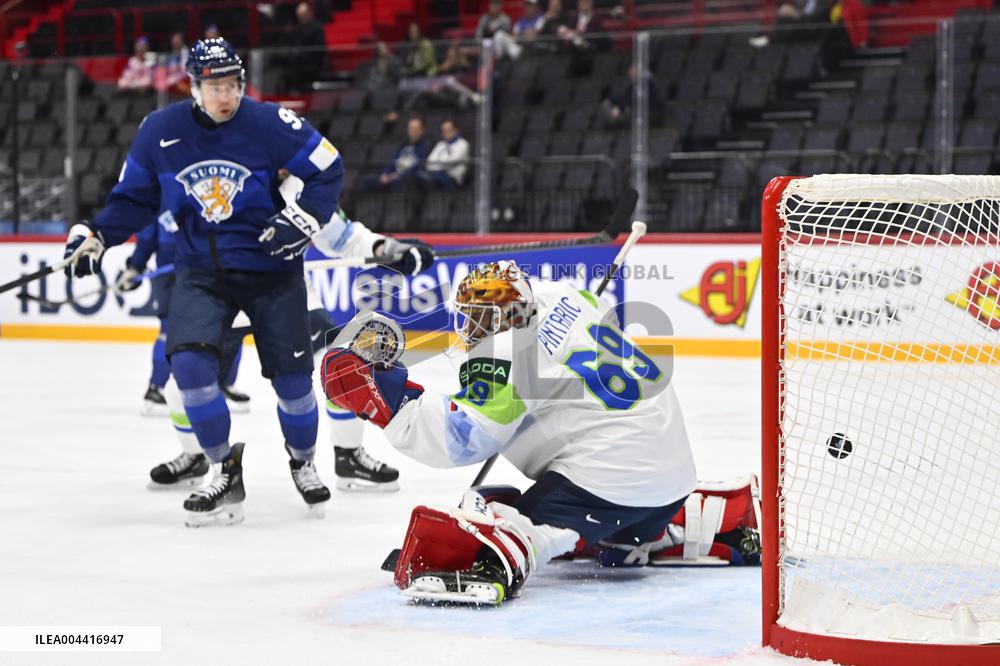 ICE HOCKEY WC FINLAND-SLOVENIA