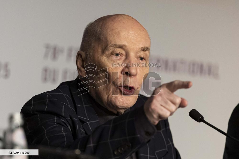 Cannes - Two Prosecutors Press Conference