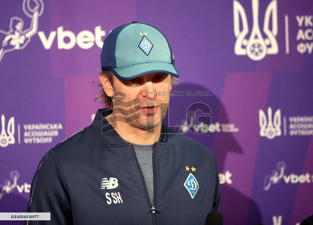 Post-match news conference of Dynamo and Shaktar in Zhytomyr