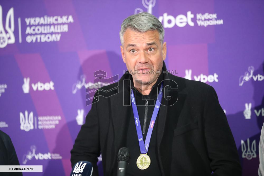 Post-match news conference of Dynamo and Shaktar in Zhytomyr