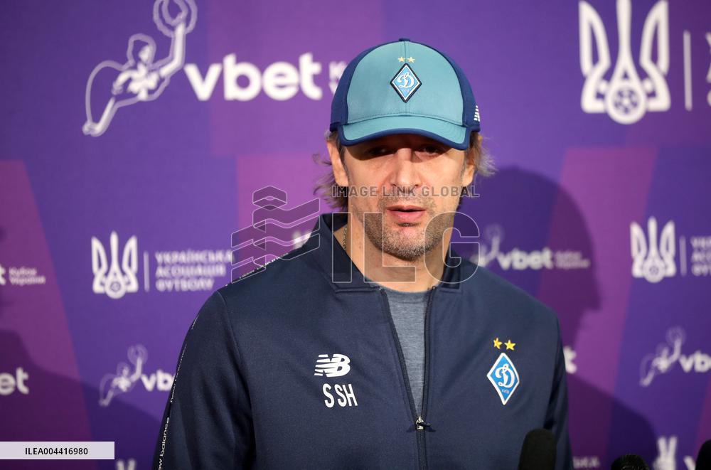 Post-match news conference of Dynamo and Shaktar in Zhytomyr