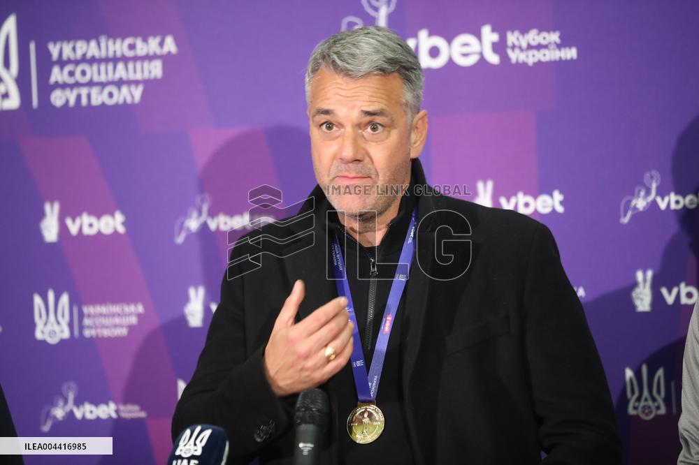 Post-match news conference of Dynamo and Shaktar in Zhytomyr