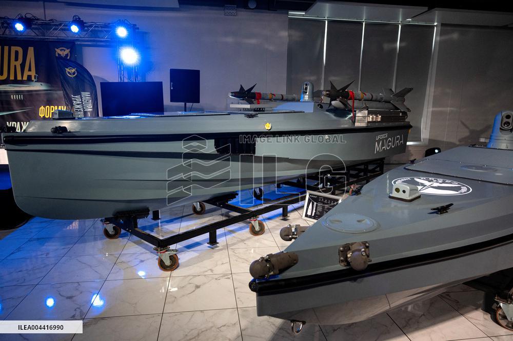 Presentation of Magura naval drones