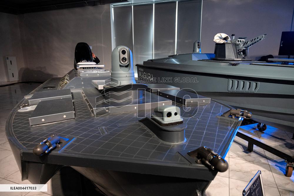 Presentation of Magura naval drones