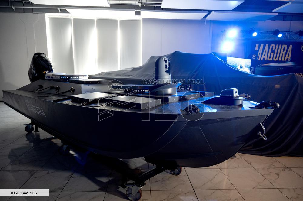 Presentation of Magura naval drones