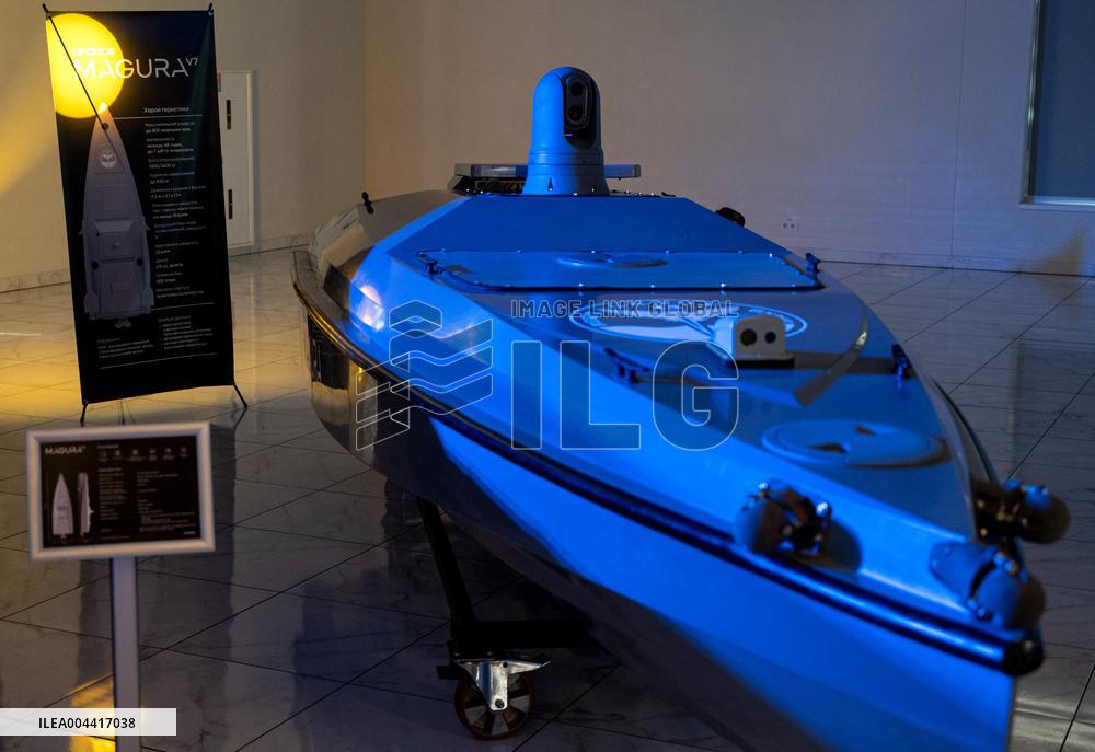 Presentation of Magura naval drones