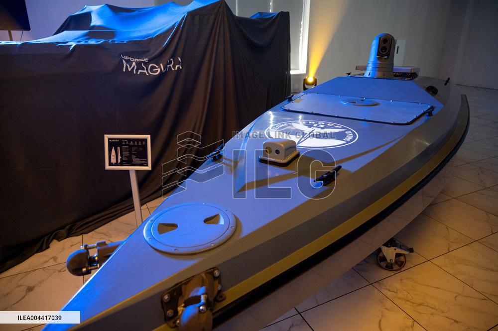 Presentation of Magura naval drones