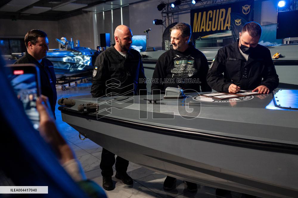 Presentation of Magura naval drones