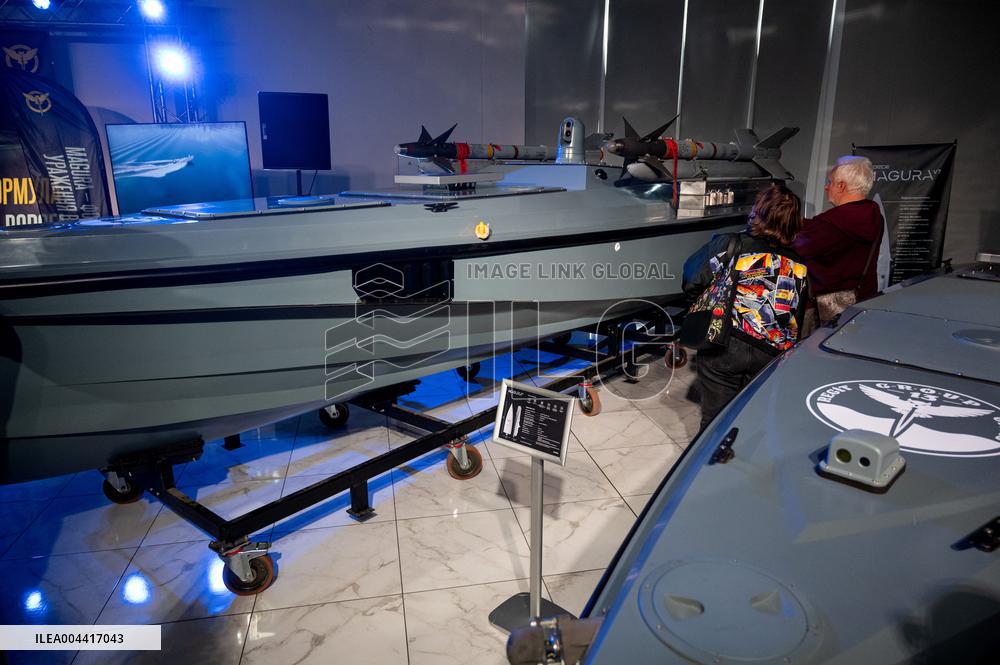 Presentation of Magura naval drones