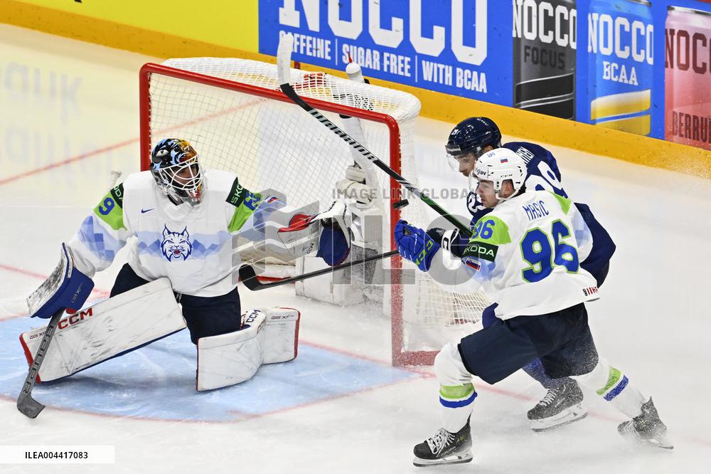 ICE HOCKEY WC FINLAND-SLOVENIA