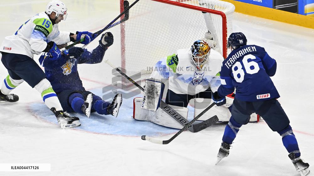 ICE HOCKEY WC FINLAND-SLOVENIA