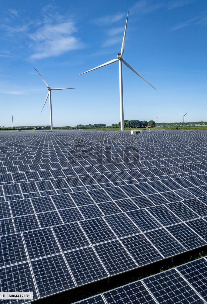 Renewable Energy Park Illustrations - Netherlands